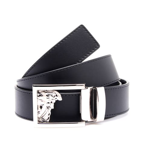 versace leather belt.